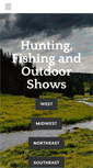 Mobile Screenshot of huntingfishingandoutdoorshows.com